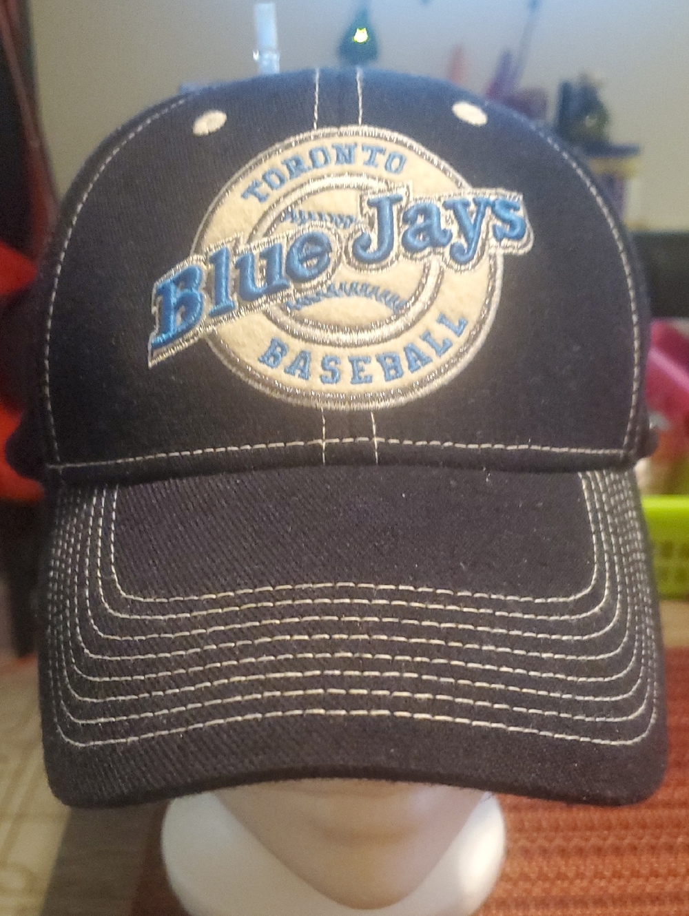 Nike Black Toronto Blue Jays Baseball Cap with Blue and White Logo